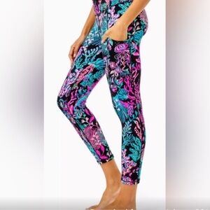 Lilly Pulitzer • Weekender Vibrant Patterned Leggings - XXL